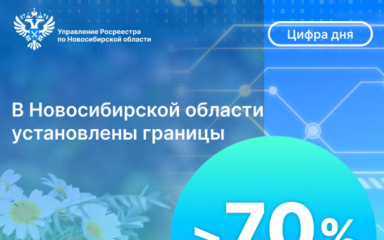 В Новосибирской области установлены границы  более 70% земельных участков